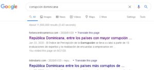 corrupción dominicana